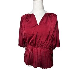 Tracy Evans  Cabarnet Satin Top
